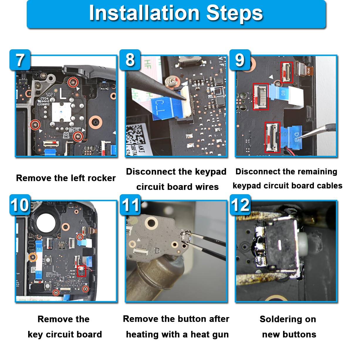 Amazon.co.jp: ZHUROUPU 4 PC L1 R1 マイクロ スイッチ バンパー